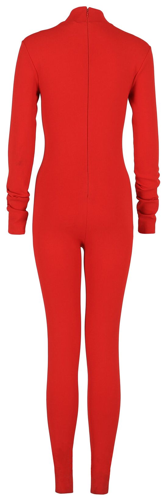 Ferragamo Fitted Jumpsuit Red