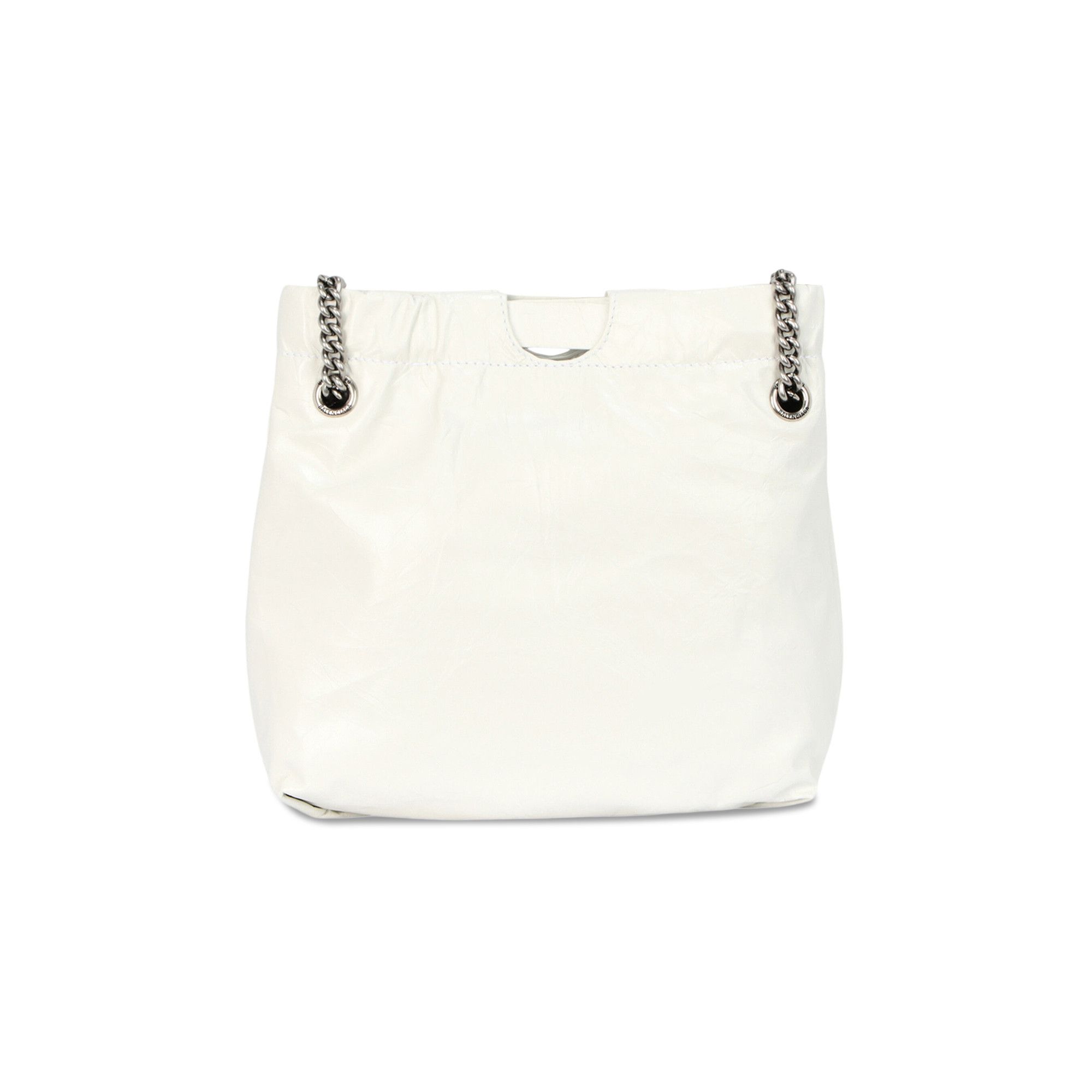 Buy Balenciaga Crush XS Leather Tote 'Optic White' - 781796 2AAZ8