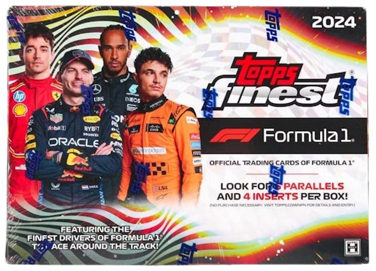 2024 Topps Finest Formula 1 Racing Hobby Box