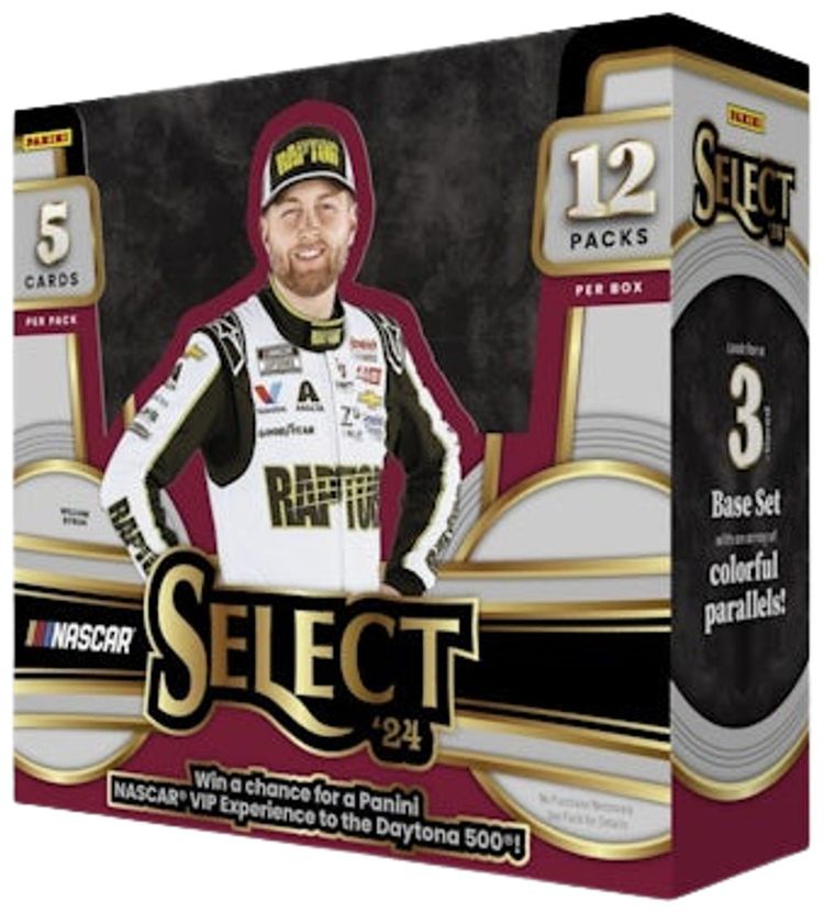 2024 Panini Select Nascar Racing Hobby Box