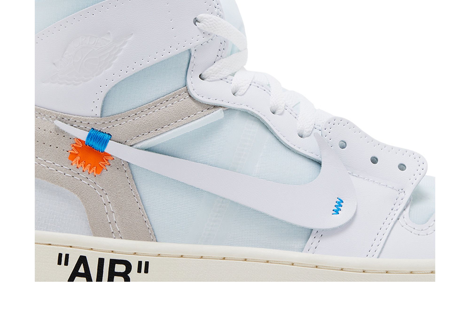 Buy Virgil Abloh Archive x Air Jordan 1 Retro High OG 'Alaska