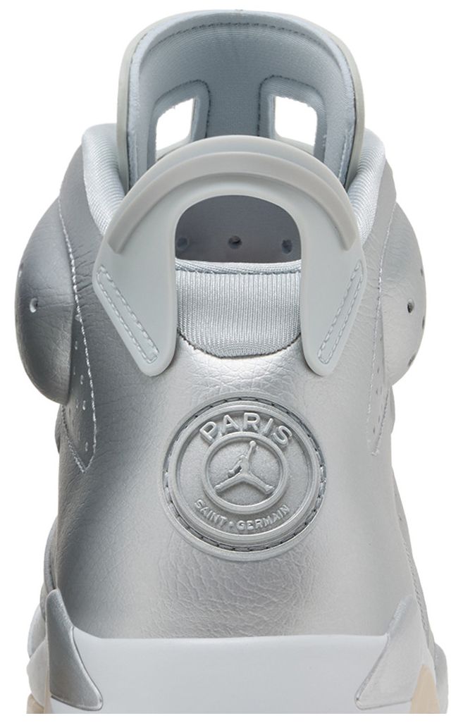 Paris Saint Germain x Air Jordan 6 Retro Silver