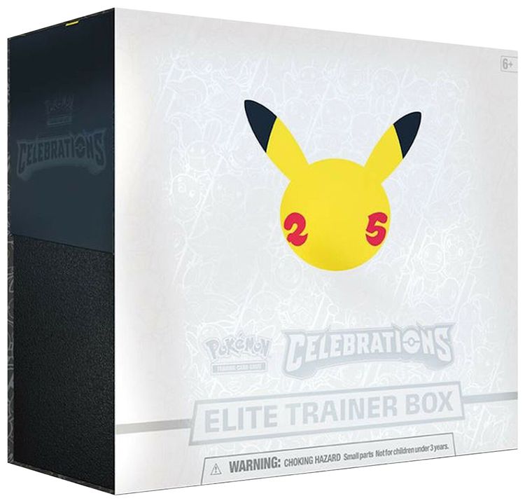 Pokemon TCG 25th Anniversary Celebrations Elite Trainer Box