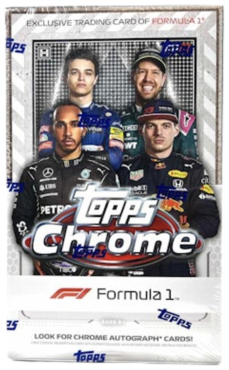 2021 Topps Chrome Formula 1 Racing Hobby Box