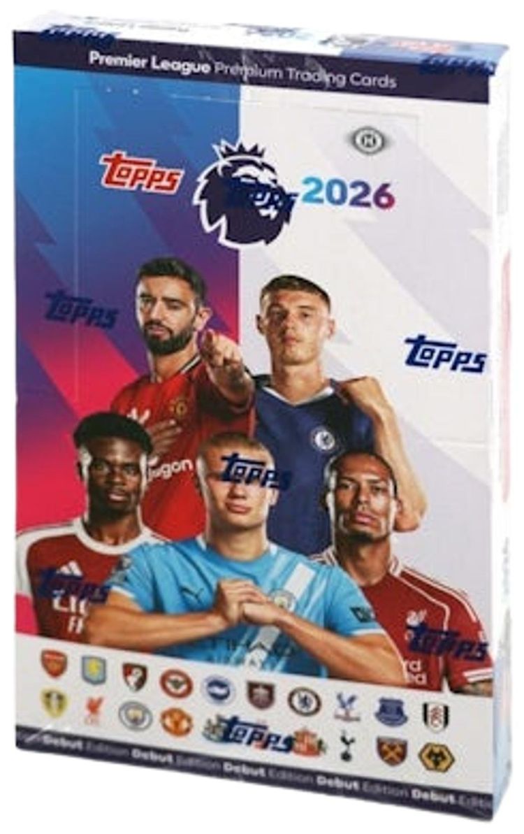 2025 26 Topps Premier League EPL Soccer Hobby Box