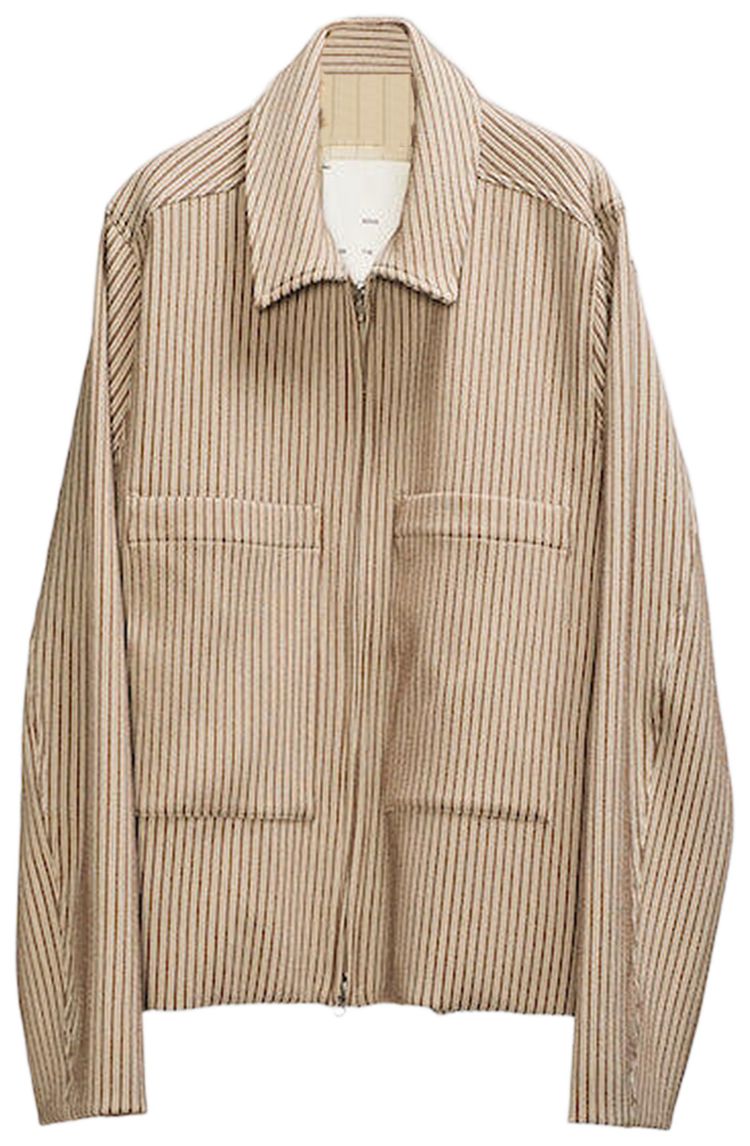 Song for the Mute Crop Patch Pocket Jacket Beige