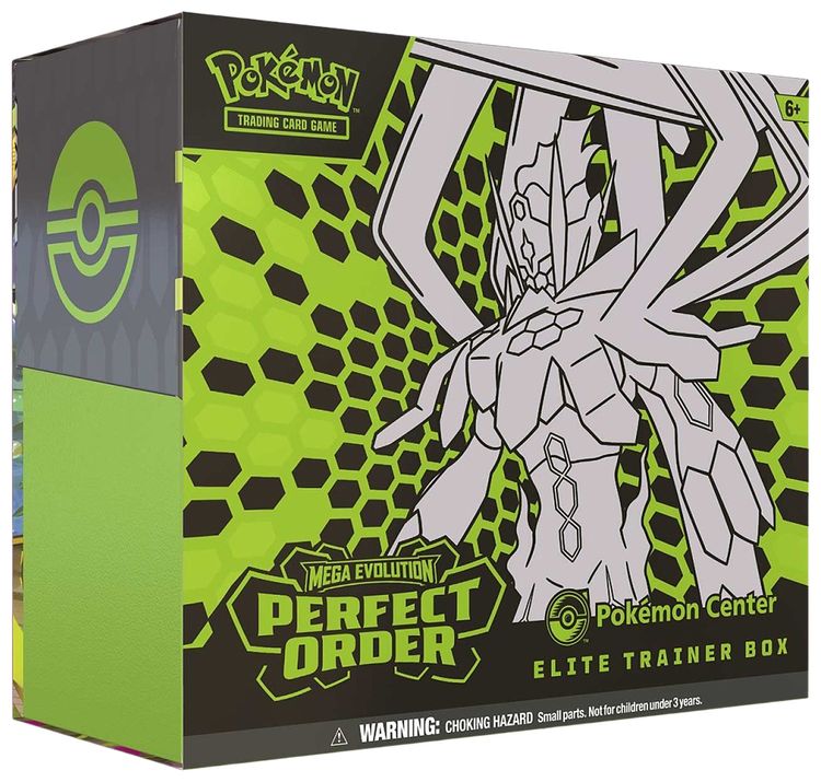 Pokemon Mega Evolution Perfect Order Pokemon Center Elite Trainer Box