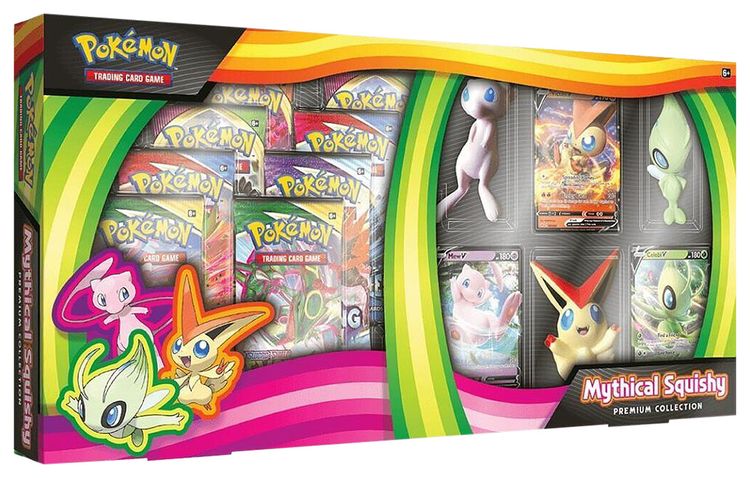 Pokemon Mythical Squishy Premium Collection