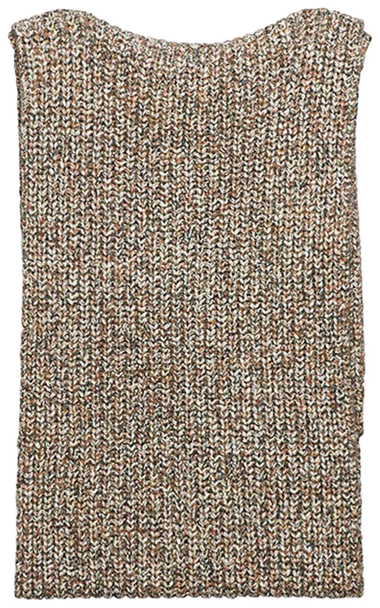 Song for the Mute Cable Scarf Melange Taupe