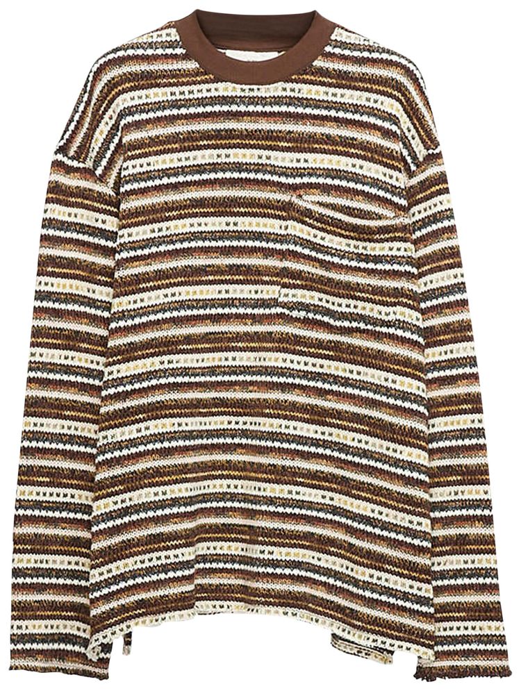 Song for the Mute Crew Neck Pullover Multicolor