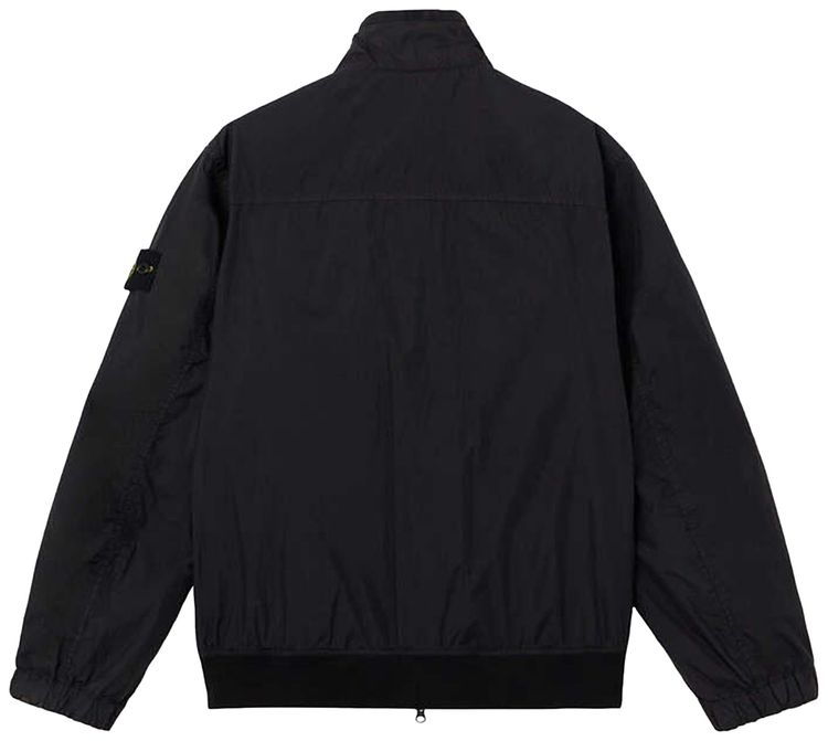 Stone Island Crinkle Reps NY Light Jacket Black