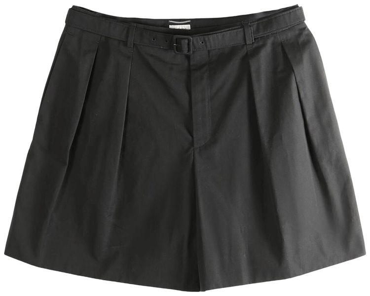 Saint Laurent Bermuda Fit Rondamp Short Noir