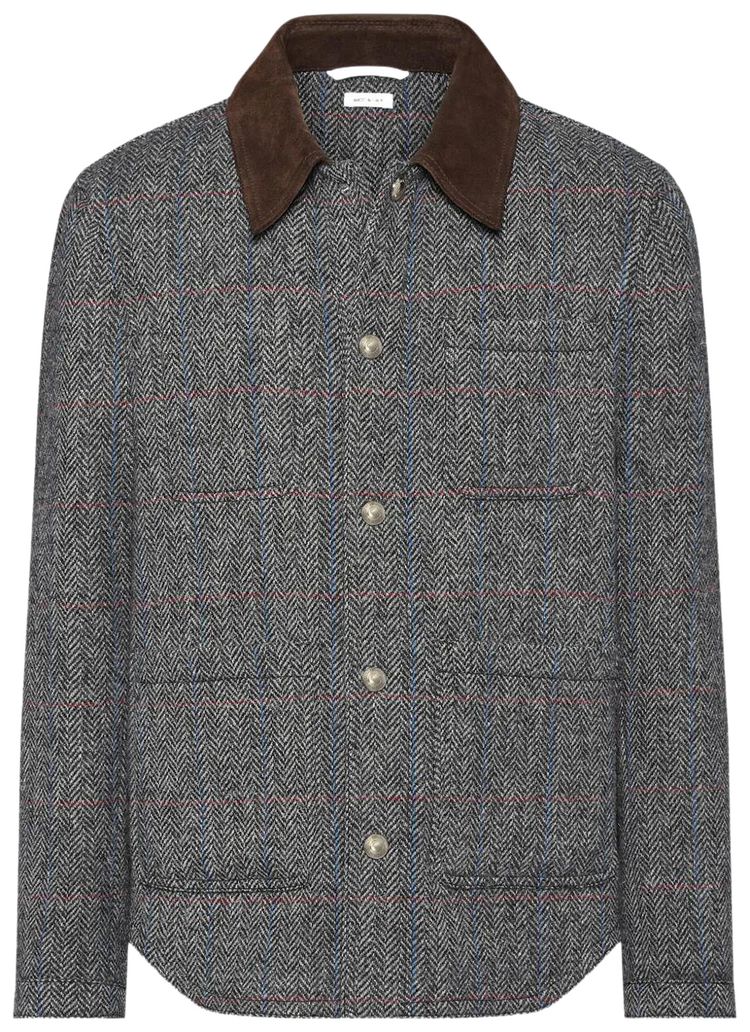 Thom Browne Utility Patch Pocket Jacket Dark Grey