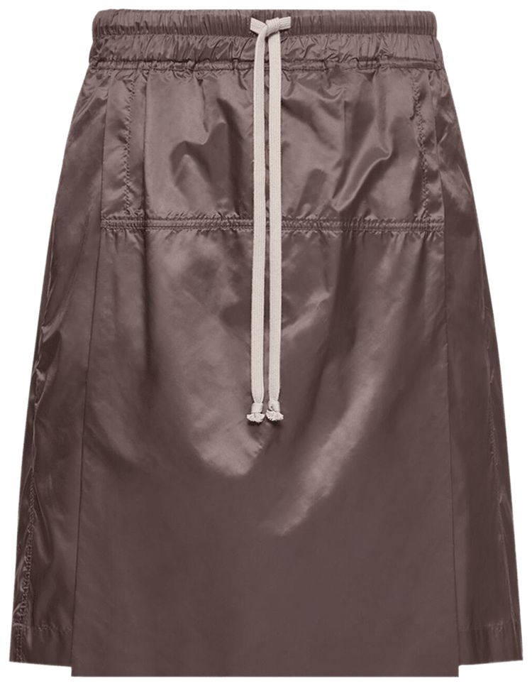 Rick Owens x Moncler Woven Kilt Shorts Dark Dust