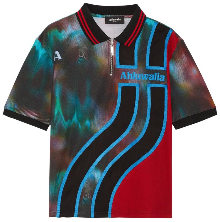 Ahluwalia Sahara Short Sleeve Polo Multicolor
