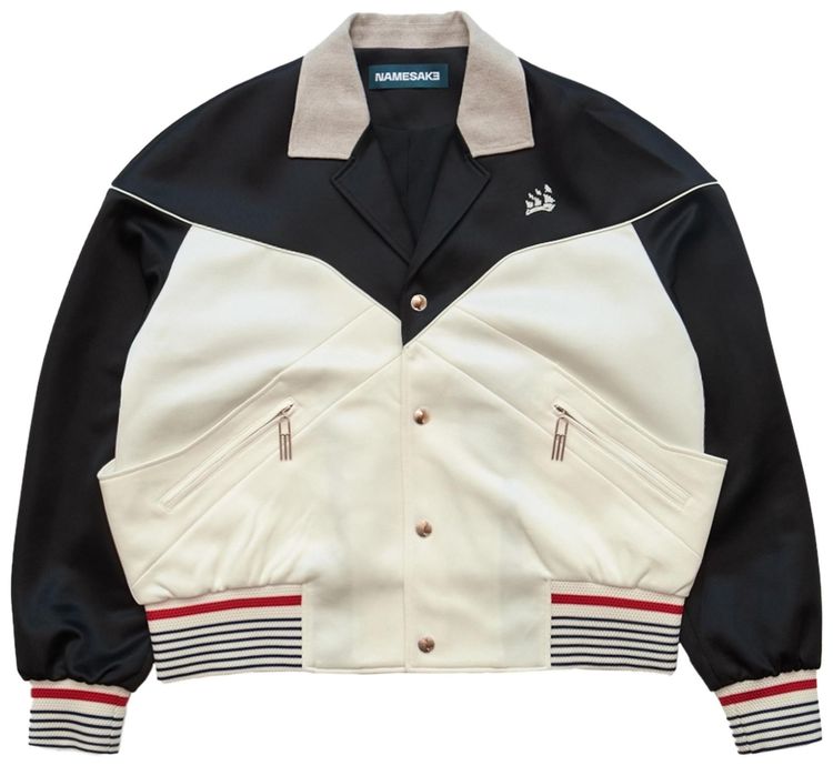 NAMESAKE Camby Cuban Track Jacket Black