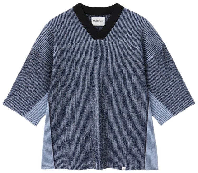 MAGIC STICK 2 Face Hockey Knit Jersey Black