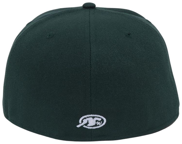 BAPE x New Era Glow In The Dark College 59Fifty Cap Green