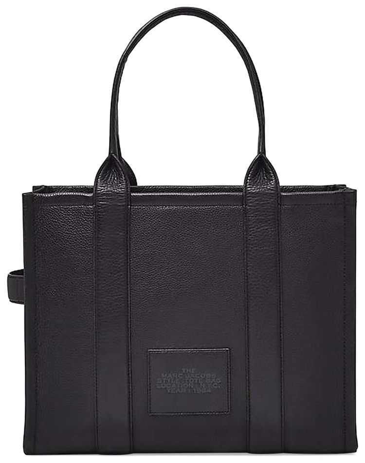Marc Jacobs The Large Leather Tote Bag Black
