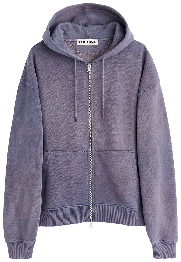 Our Legacy Rascal Hood Antique Amethyst Star Fleece