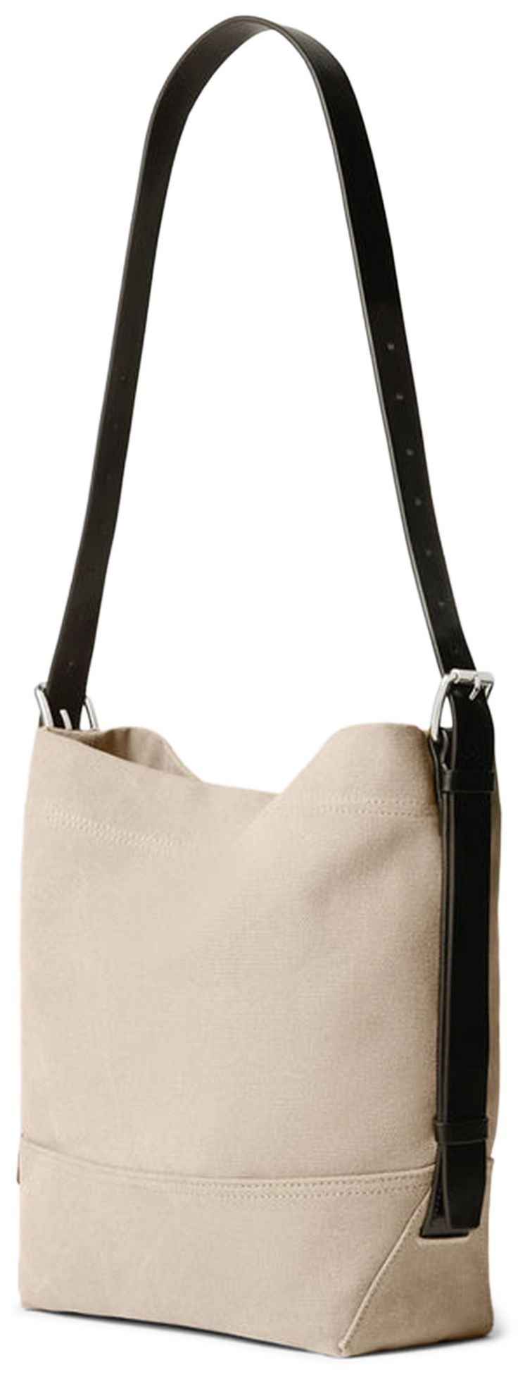 Lemaire Small Belted Tote Bag Dark Linen