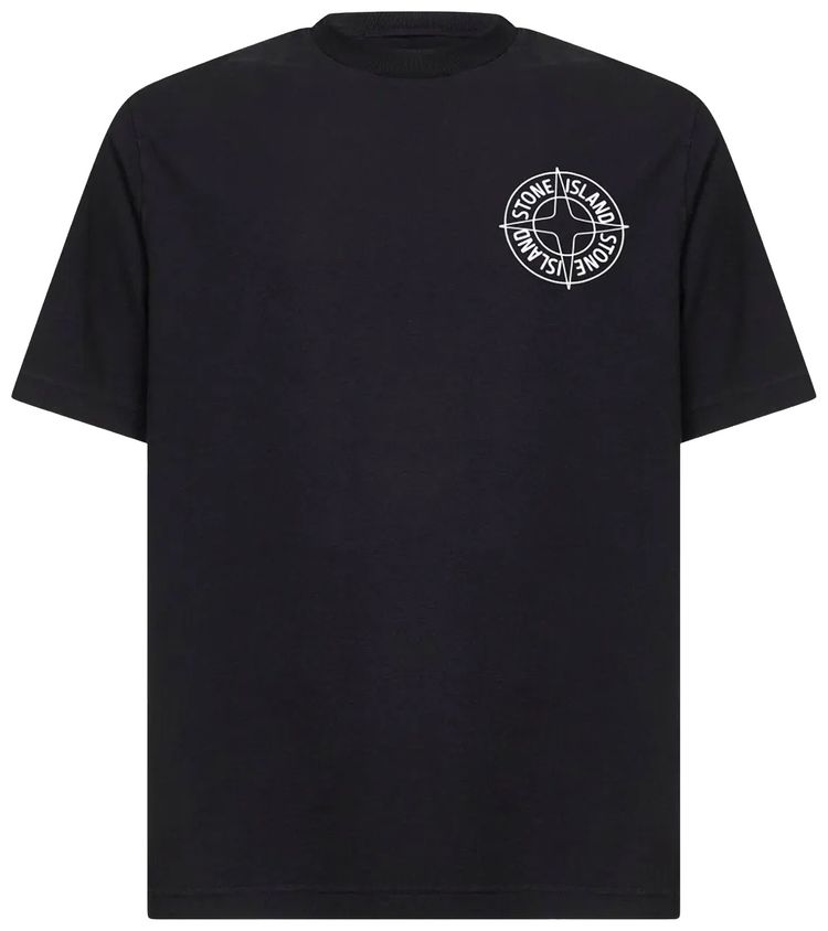 Stone Island Short Sleeve T Shirt  Black