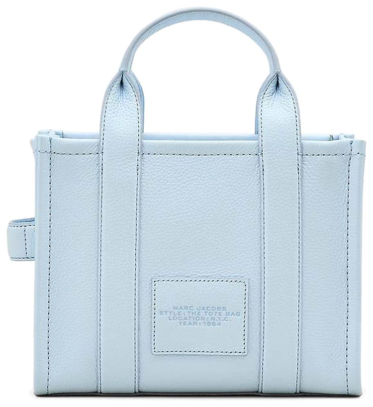 Marc Jacobs The Small Leather Tote Bag Cloud Blue