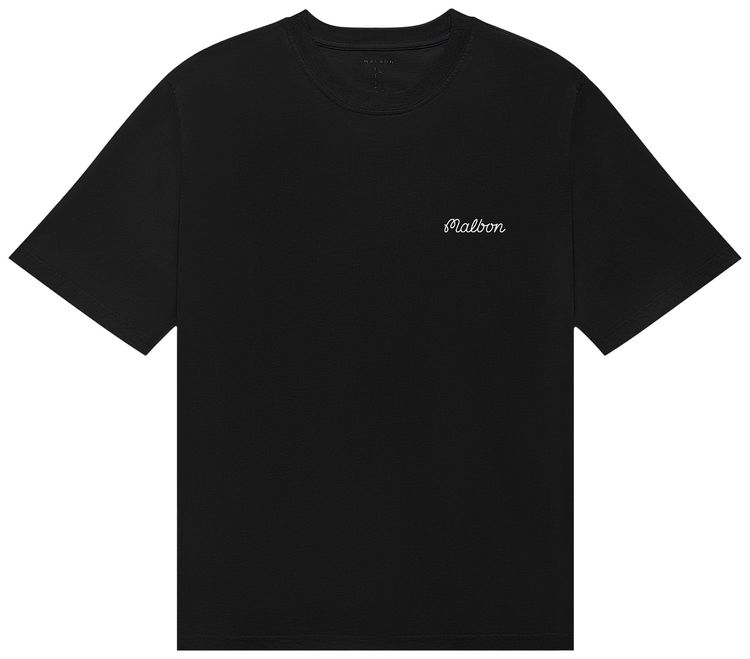 Malbon Bermuda Baldwin Tee  Black