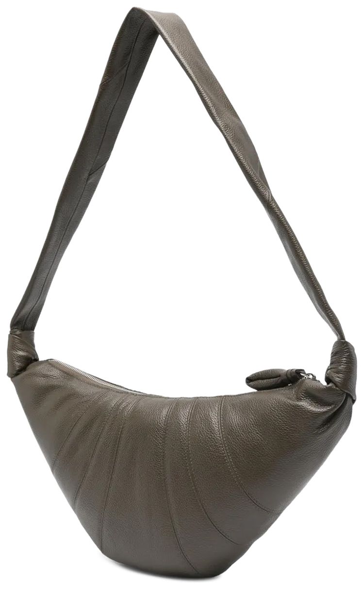 Lemaire Medium Croissant Bag Dark Olive