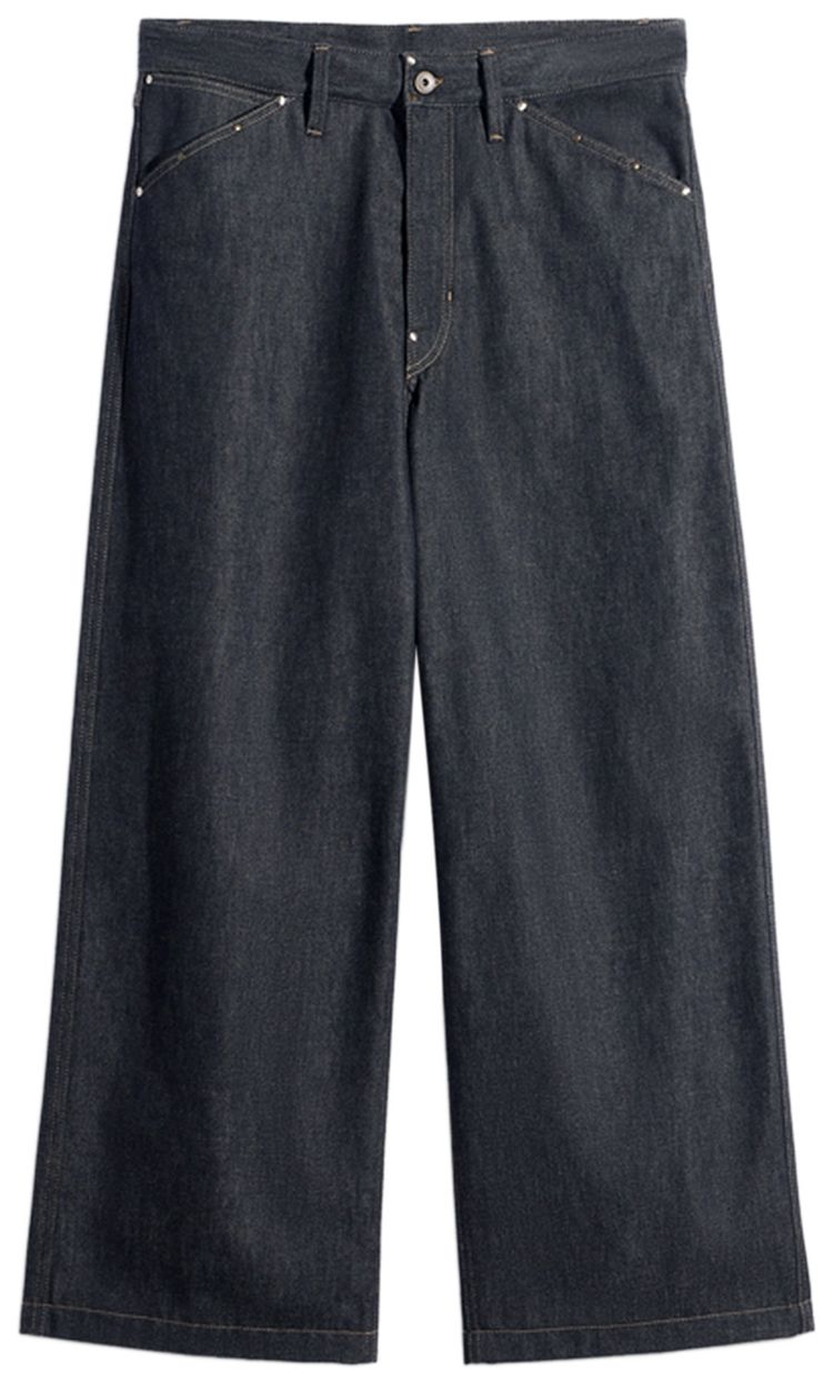 Lemaire Wide Studs Pants Slate