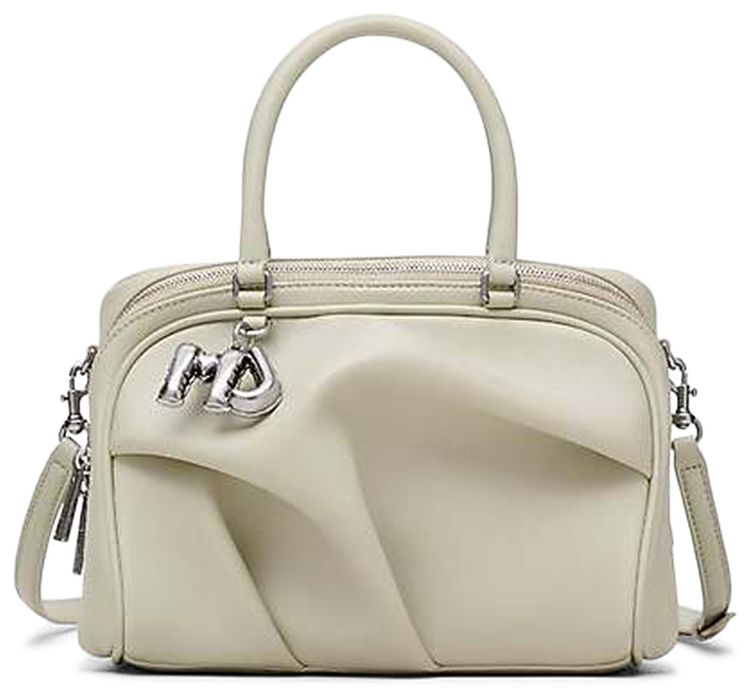Marc Jacobs Small Bauletto Wave Bag Bone