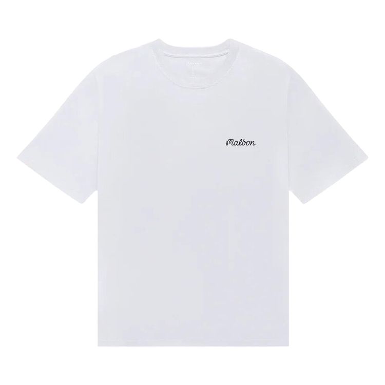 Malbon Bermuda Baldwin Tee White