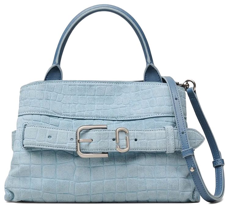 Marc Jacobs Suede Croco Blue Mist