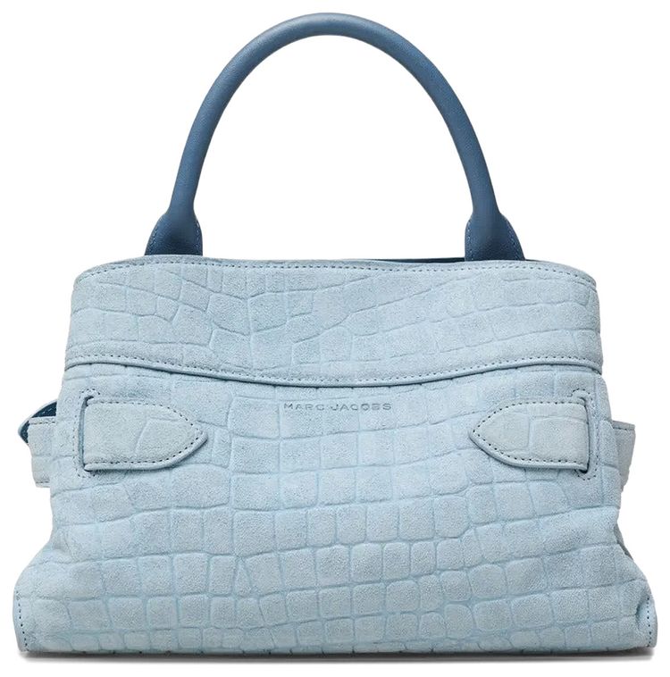 Marc Jacobs Suede Croco Blue Mist