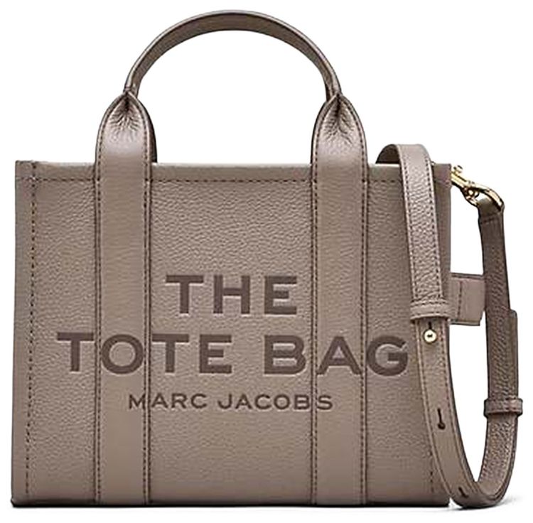 Marc Jacobs The Small Leather Tote Bag Cement