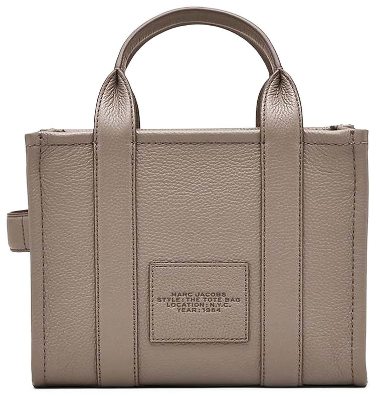 Marc Jacobs The Small Leather Tote Bag Cement