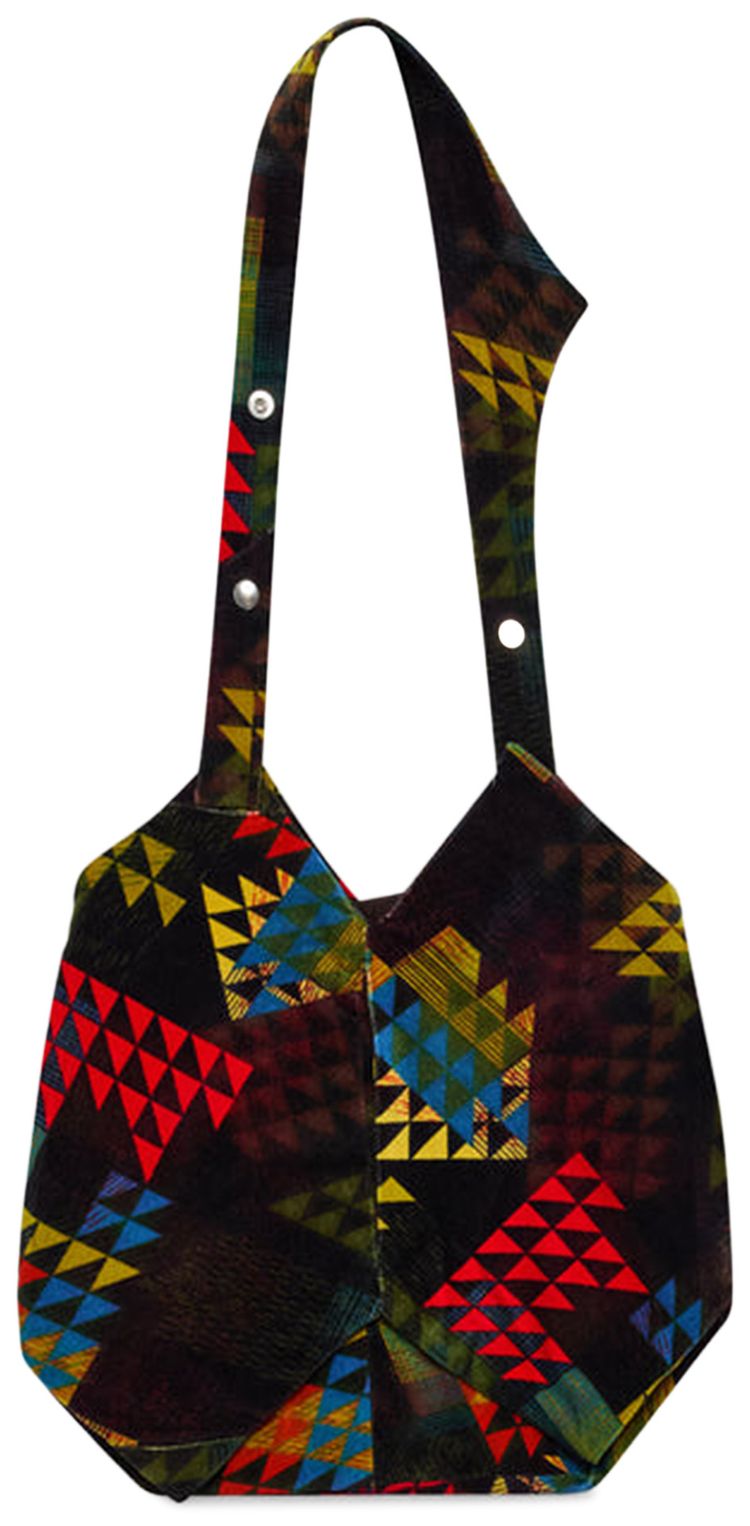 Kiko Kostadinov Kaleidoscope Bag Multi Abstract Check