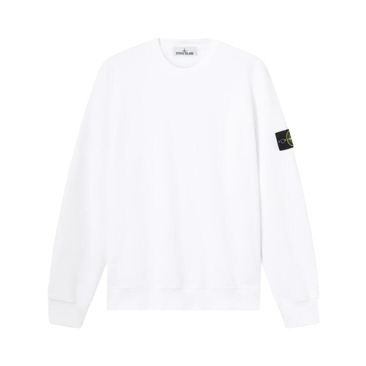 Stone Island Basic Sweashirt White