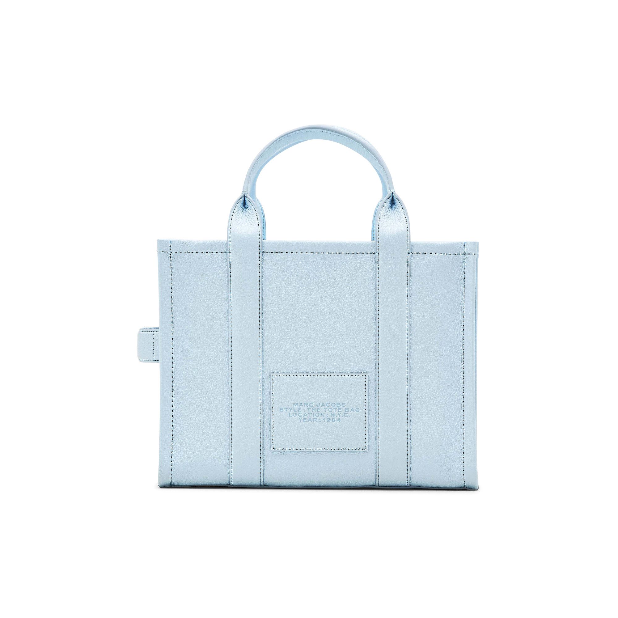 Buy Marc Jacobs The Medium Leather Tote Bag 'Cloud Blue
