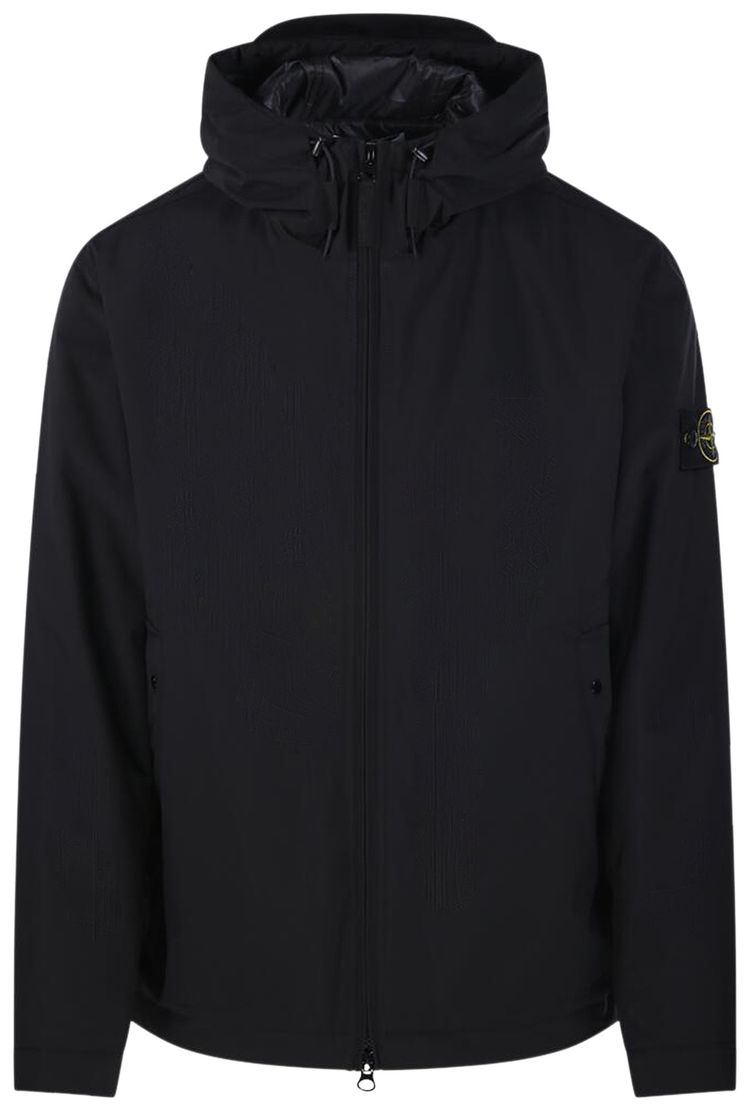 Stone Island Short Parka Black