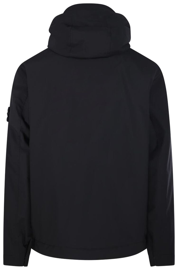 Stone Island Short Parka Black