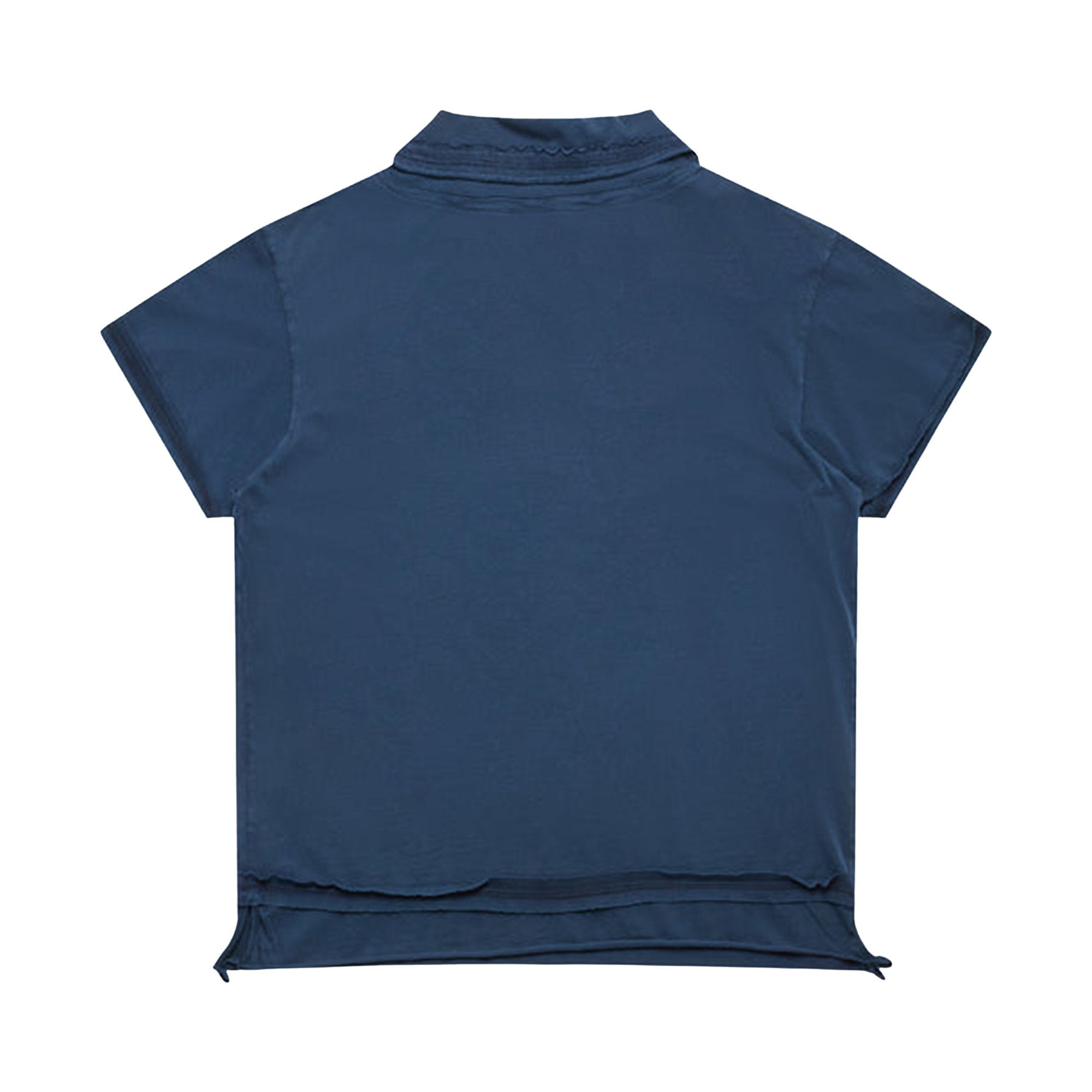 Buy Kiko Kostadinov Overdyed Cotton Otak Polo Shirt 'Navy