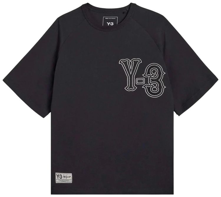 Y 3 EL5 GFX Short Sleeve Tee Black