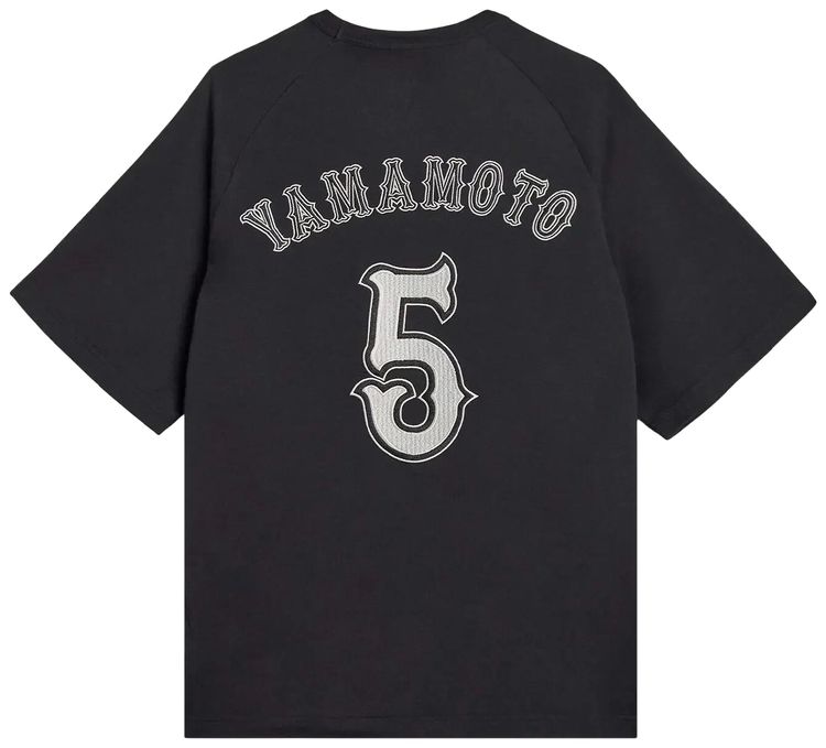 Y 3 EL5 GFX Short Sleeve Tee Black