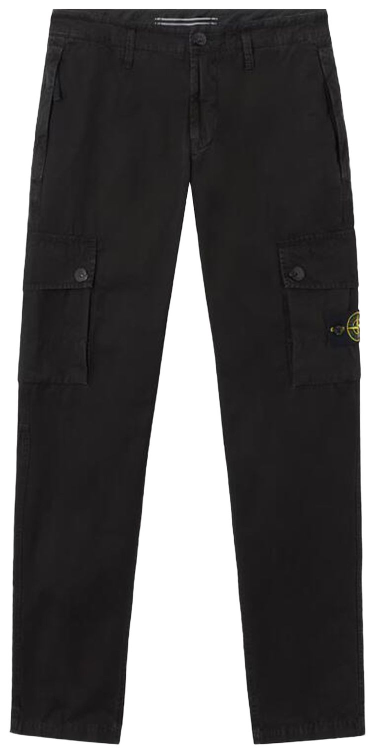Stone Island Basic Cargo Pocket Pant Black