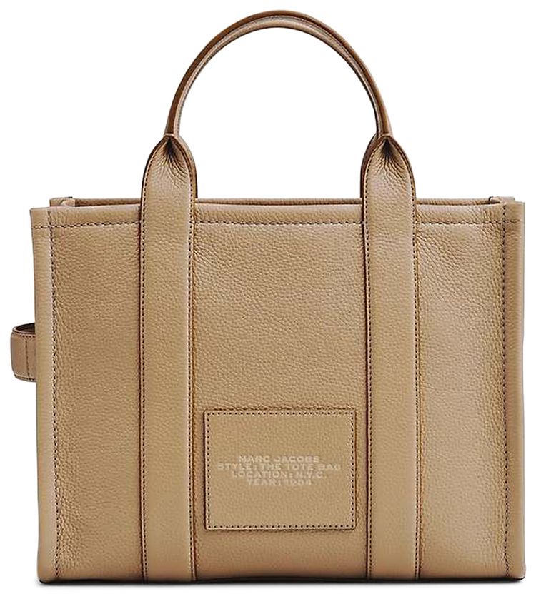 Marc Jacobs The Medium Leather Tote Bag Camel