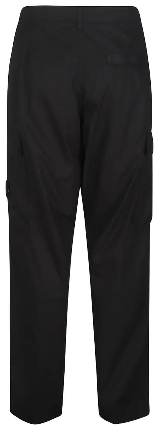 Stone Island Straight Fit Trousers Black