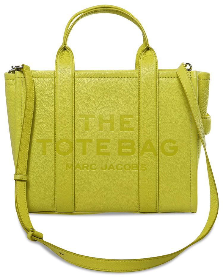 Marc Jacobs The Medium Leather Tote Bag Limoncello
