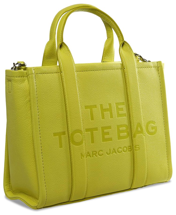 Marc Jacobs The Medium Leather Tote Bag Limoncello