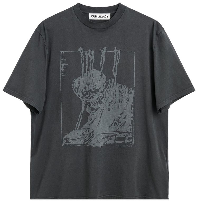 Our Legacy Box T Shirt Angry Fan Mail Print